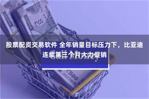 股票配资交易软件 全年销量目标压力下，比亚迪连续第三个月大力促销